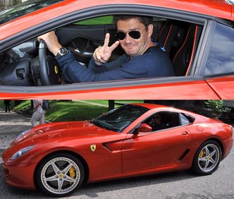 Wojewódzki szpanuje nowym Ferrari! (FOTO)