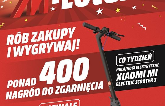 400 nagród w loterii MediaMarkt