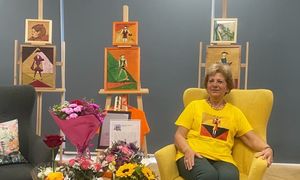 Sztuka bez metryki. Małgorzata Dygas i "Elegancja Trójkątów"