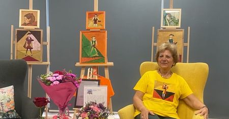 Sztuka bez metryki. Małgorzata Dygas i "Elegancja Trójkątów"