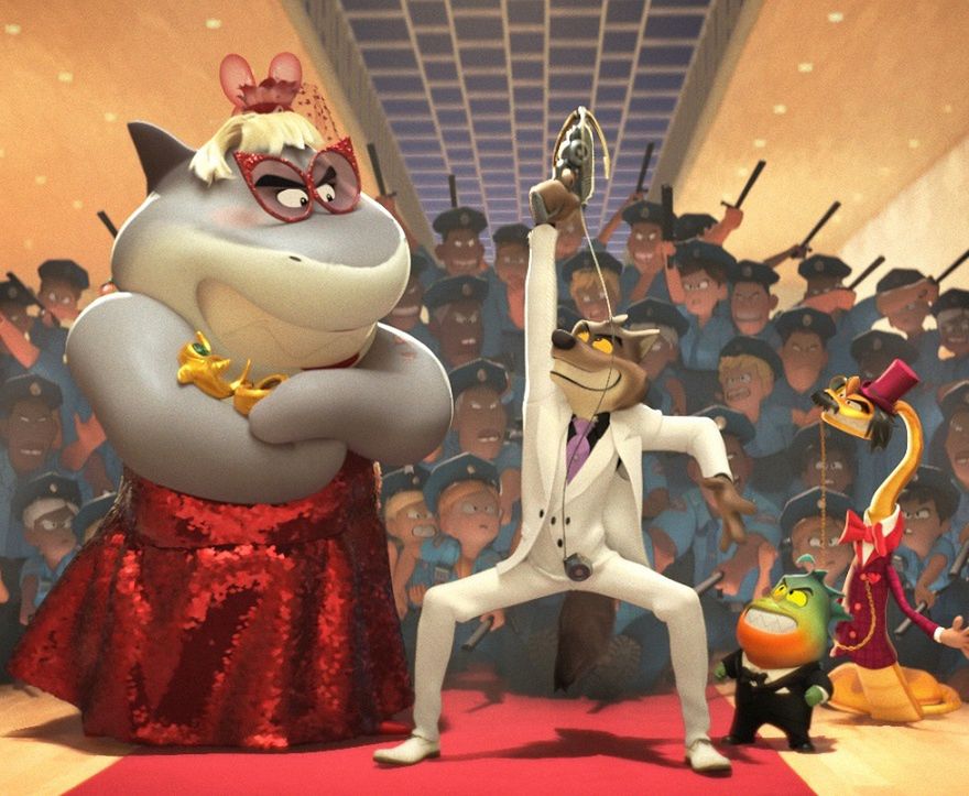 THE BAD GUYS, from DreamWorks Animation