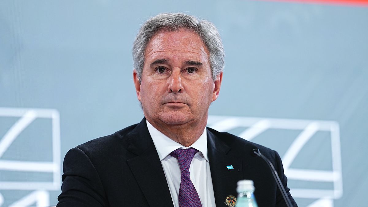 Minister spraw zagranicznych Argentyny Pablo Quirno