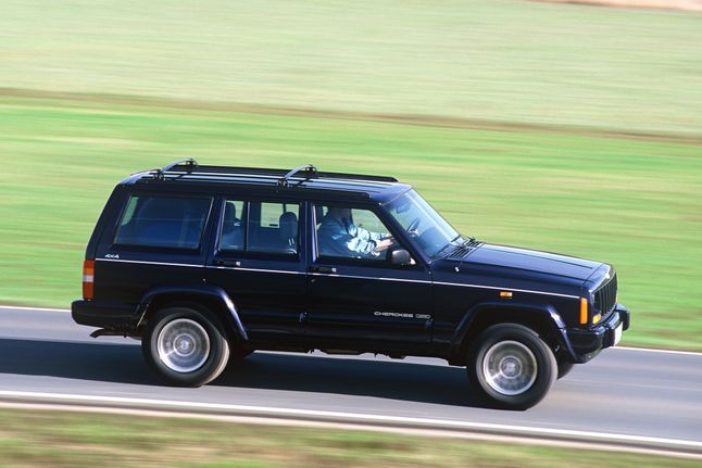 W latach 90. w Europie Jeep Cherokee XJ był jednym z najszybszych SUV-ów na rynku