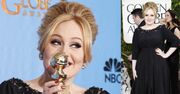 Adele na rozdaniu Złotych Globów! PIĘKNA?