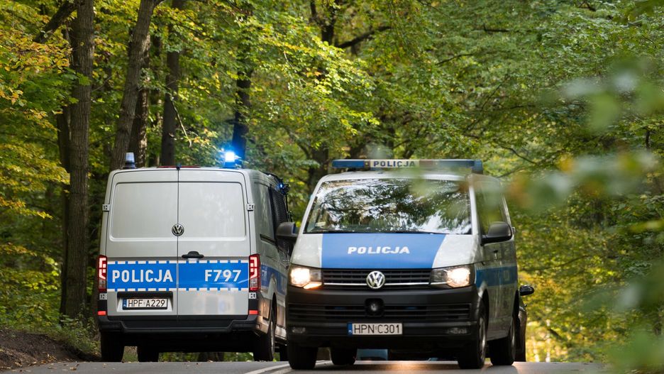 Na miejscu pracują policjanci