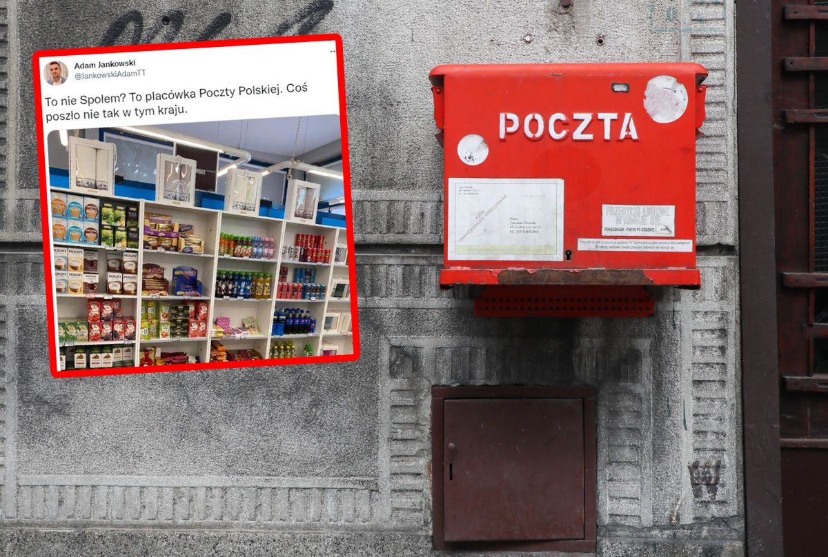 Pokazał zdjęcie z poczty w Warszawie. "Coś poszło nie tak w tym kraju"