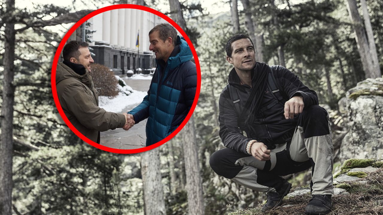 Michael "Bear" Grylls wspomoże Ukrainę. Podróżnik promuje inicjatywę dotyczącą odbudowy kraju
