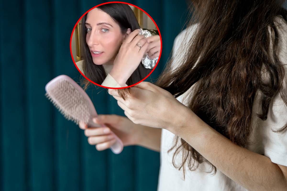 Aluminum foil: The surprising solution for taming frizzy hair