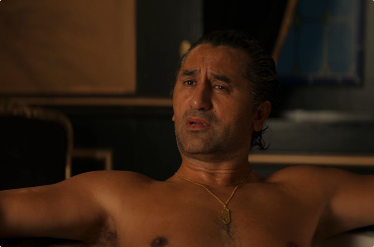 Cliff Curtis jako Posejdon w "Kaosie" Netfliksa