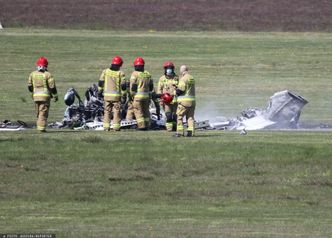 Katastrofa samolotu w Zielonej Górze. Pilot zginął na miejscu