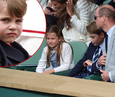 Małego Louisa nie było na finale Wimbledonu. Nie był zadowolony!