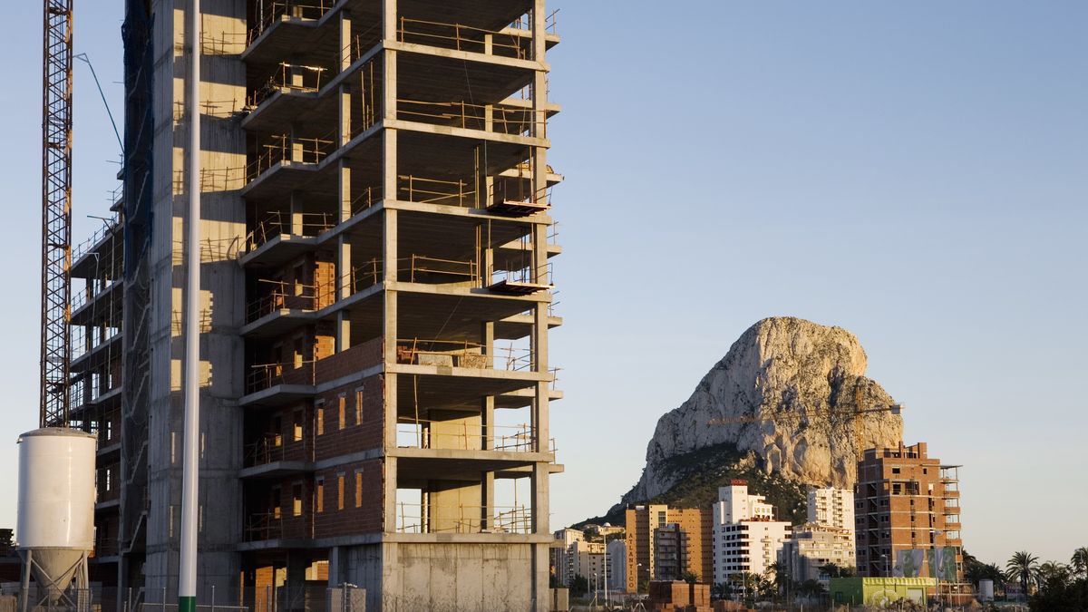 Miasto Calpe w Hiszpanii