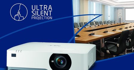 Ultraciche projektory laserowe NEC  P525UL i P525WL