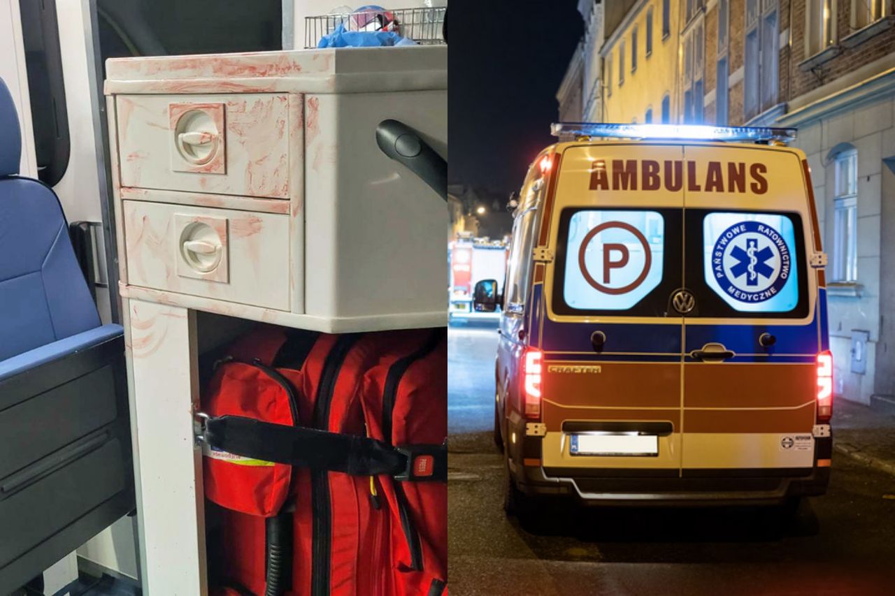 Pijana kobieta ugryzła ratownika. Chciał jej pomóc