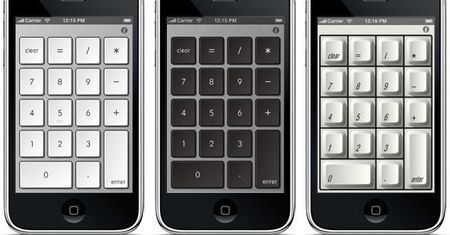 Klawiatura numeryczna z iPhone’a