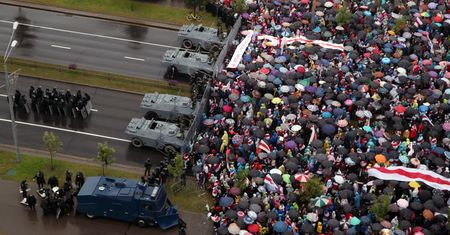 Białoruś. Wielki marsz w Mińsku. Zatrzymano 633 osoby