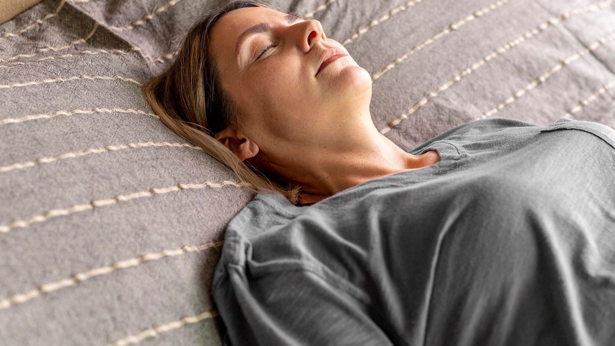 Oddychanie księżycowe ułatwia zasypianie.