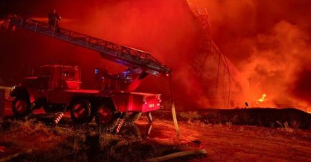Ogromny pożar rafinerii w Rosji. Media piszą o ataku drona