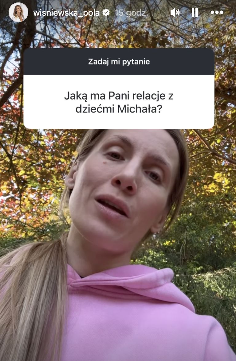 Pola Wiśniewska o relacji z dziećmi swojego męża