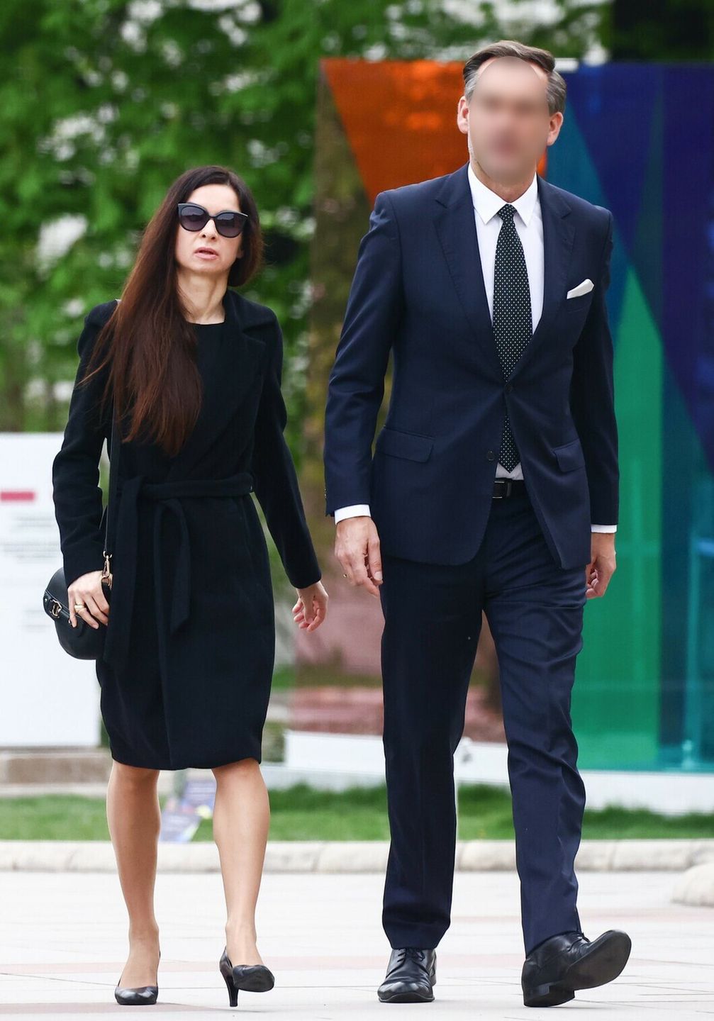 Marta Kaczyńska odwiedziła grób rodziców w 14. rocznicę ich śmierci