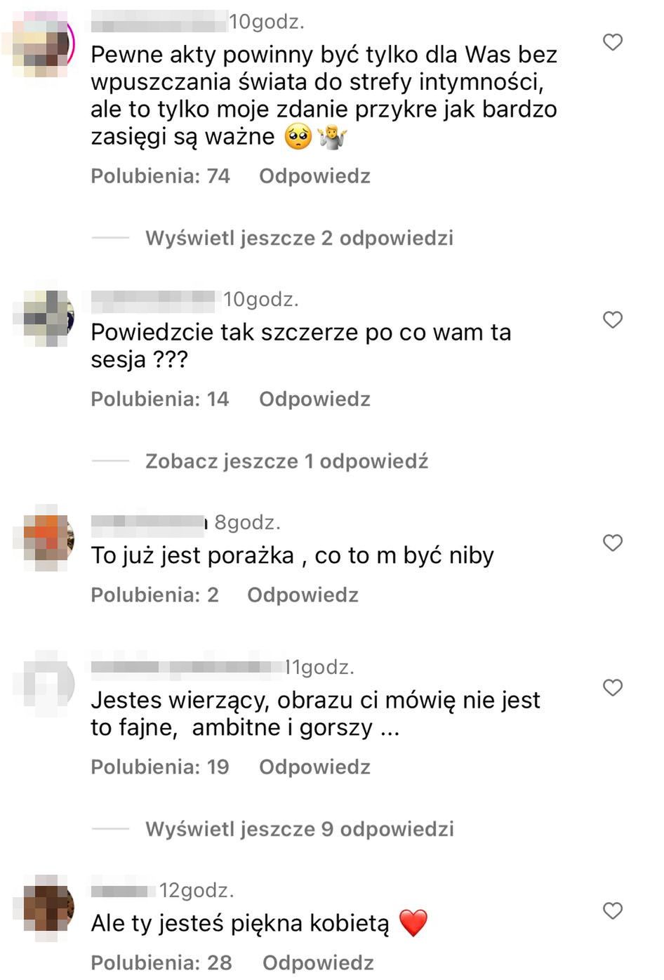 Komentarze internautów