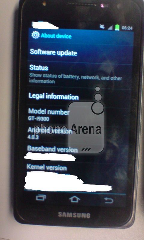 Galaxy S III? (fot. Phone Arena)