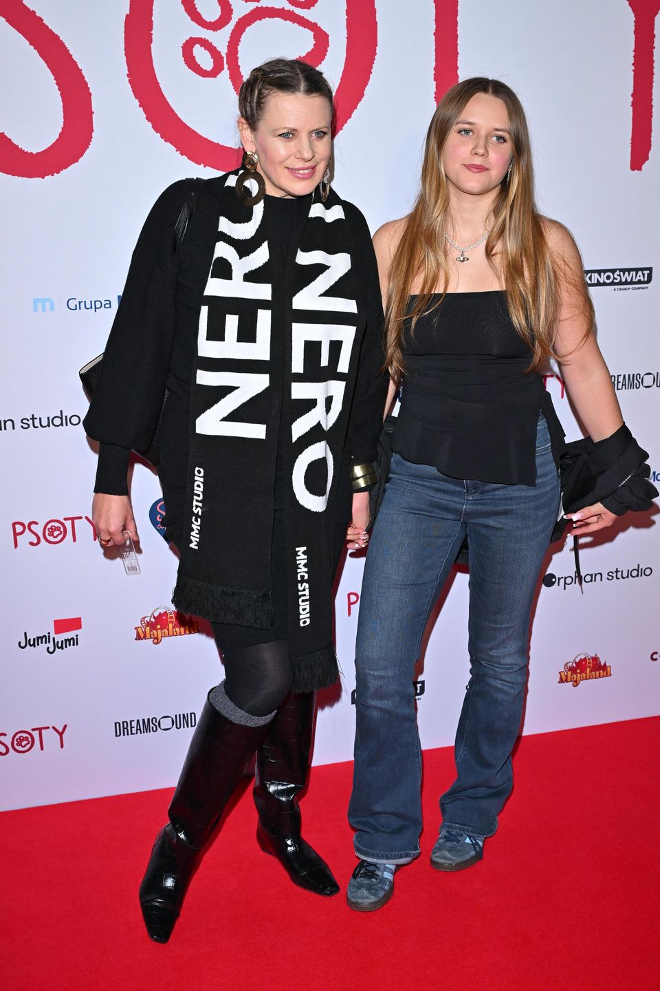 Maria Sadowska z córką Lilą 