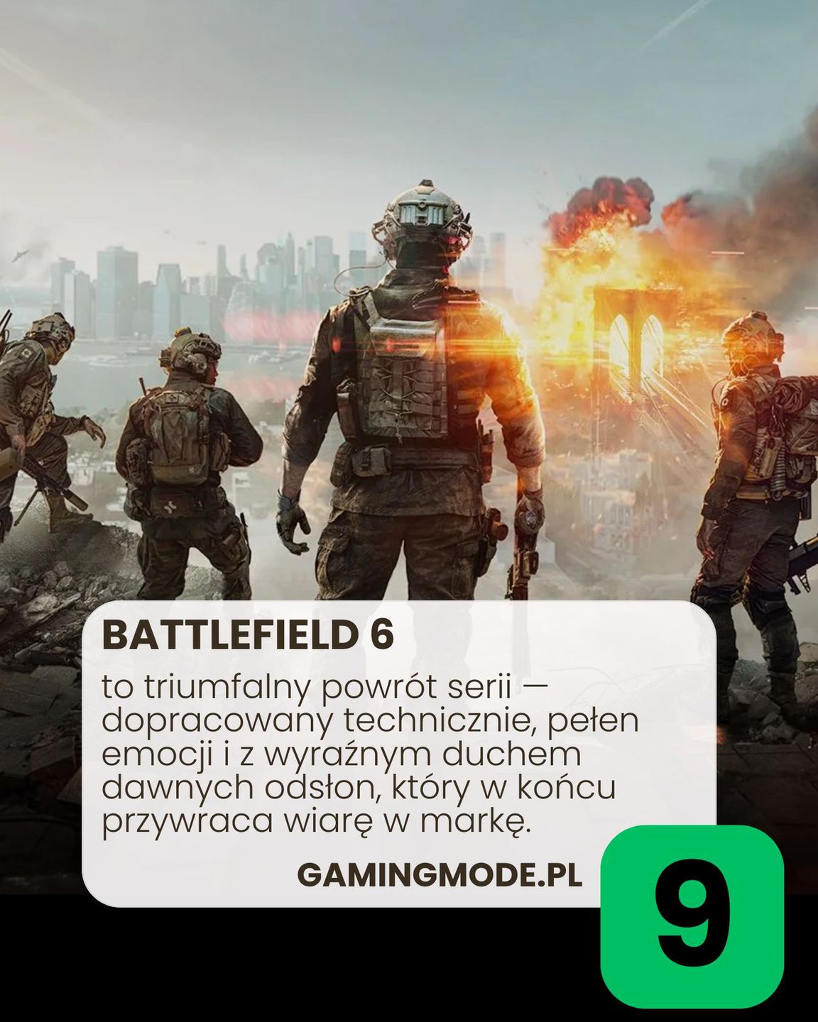 Opinia o grze Battlefield 6
