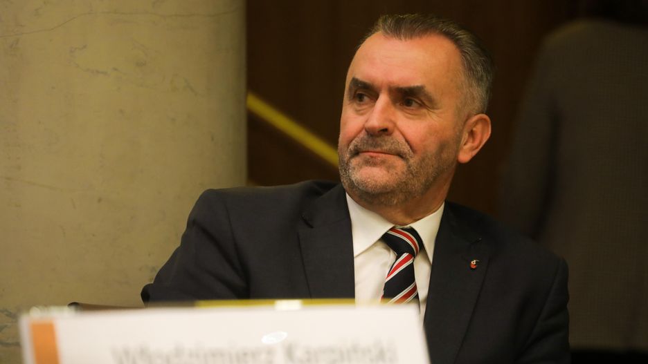 Włodzimierz Karpiński został kilka tygodni temu zatrzymany przez CBA. 