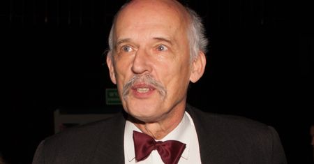 Janusz Korwin-Mikke pokazał się z młodszą żoną. "Jak ojciec z córką"