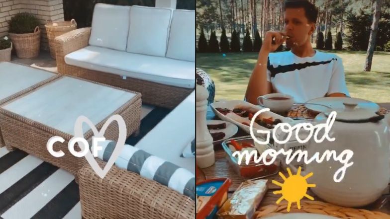 Tak mieszkają Marina i Wojciech Szczęsny