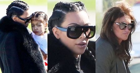 Kim wsiada z dziećmi i Caitlyn do prywatnego odrzutowca (ZDJĘCIA)
