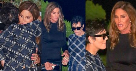 Kris i Caitlyn Jenner ściskają się na urodzinach Kylie... (ZDJĘCIA)