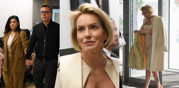 Paulina Smaszcz i "Kurzopki" stawili się na rozprawie o naruszenie dóbr osobistych. Tak wyglądało ich spotkanie w sądzie
