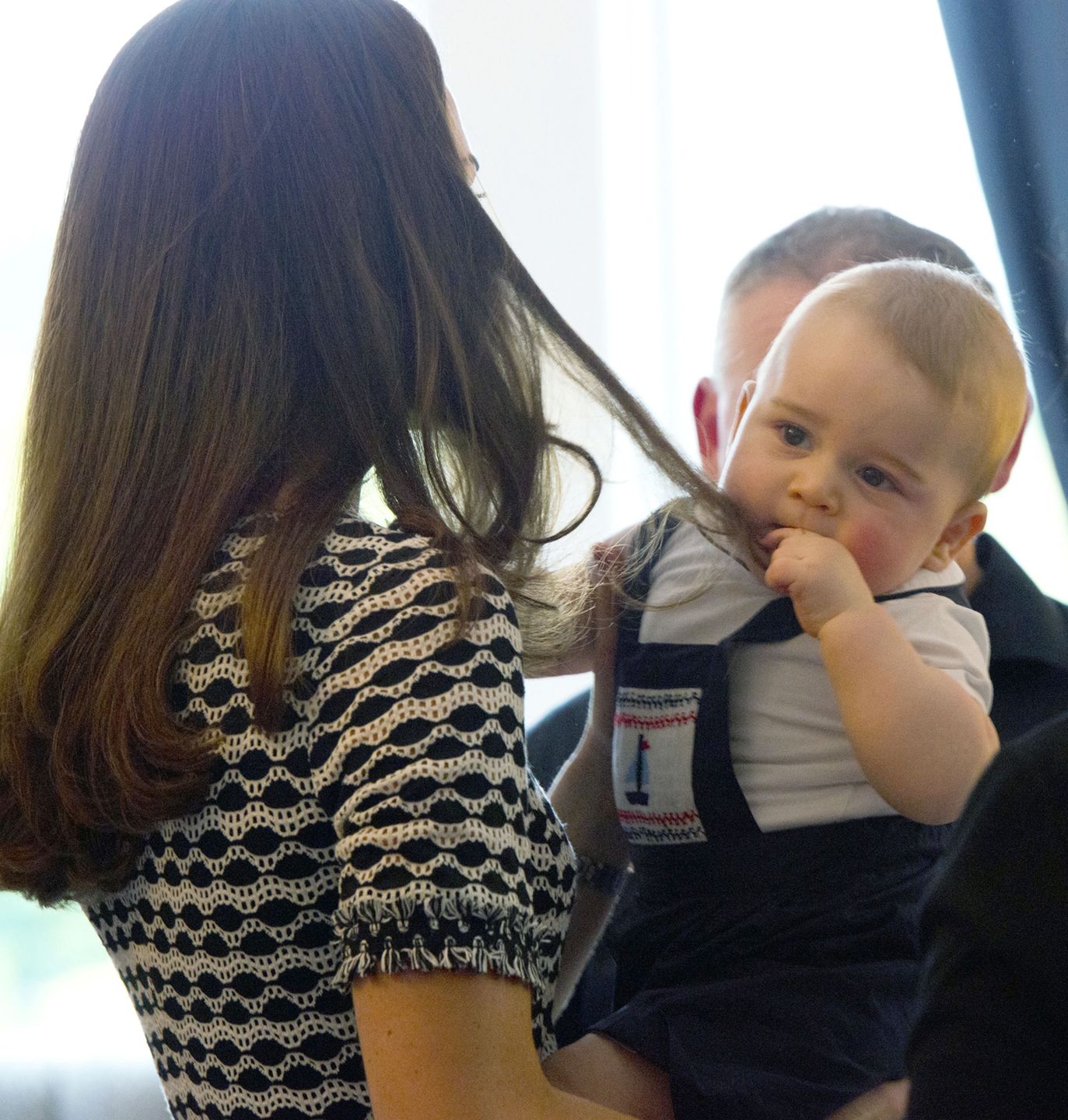 THE DUKE AND DUCHESS OF CAMBRIDGE NEW ZEALAND TOUR09 APRIL 2014 - WELLINGTON, NEW ZEALAND

CATHERINE, DUCHESS OF CAMBRIDGE AND PRINCE GEORGE OF CAMBRIDGE ATTEND A PLUNKET PLAY GROUP AT GOVERNMENT HOUSE IN WELLINGTON, NEW ZEALAND!

BYLINE MUST READ : NO CREDIT

***UK CLIENTS - PICTURES CONTAINING CHILDREN PLEASE PIXELATE FACE PRIOR TO PUBLICATION ***

UK CLIENTS MUST CALL PRIOR TO TV OR ONLINE USAGE PLEASE TELEPHONE 0208 344 2007**Xposure/allONS