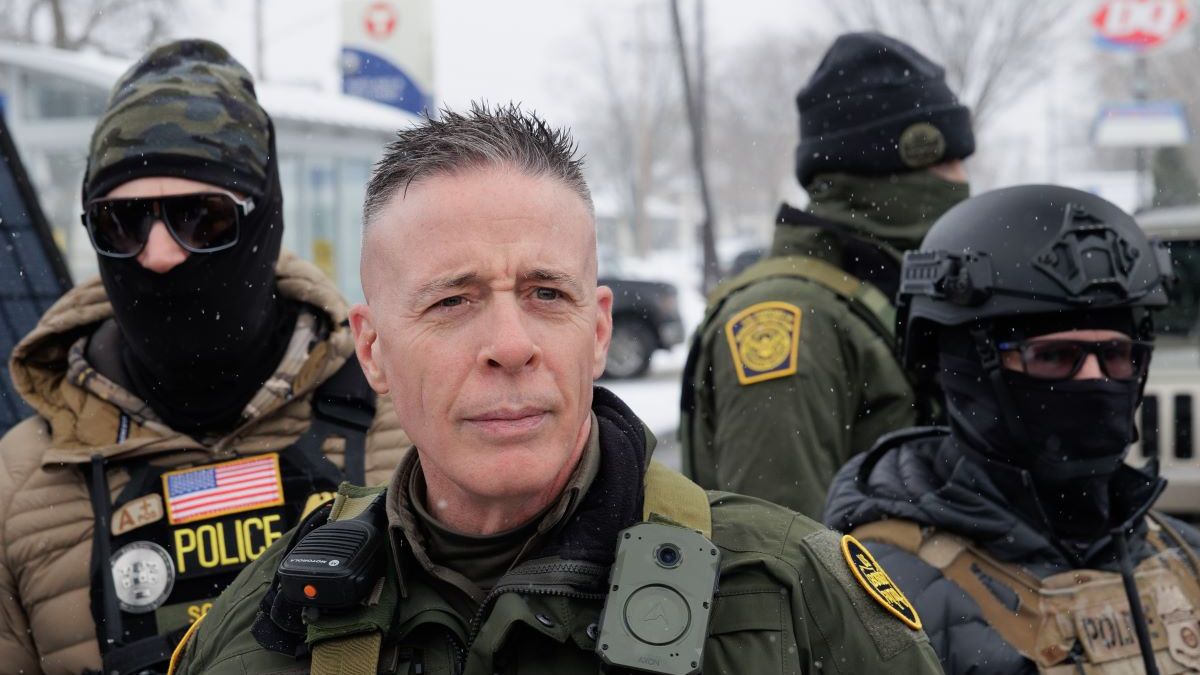 Gregory Bovino — to on miał być celem domniemanego zamachu