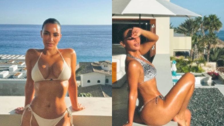 Kim Kardashian wysyła pocztówkę z wakacji