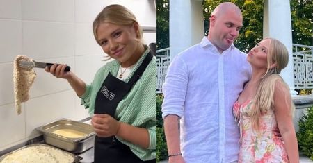 Ukochana Buddy, Grażynka, panieruje kotlety na wizji w swojej restauracji. Internauci grzmią: "Gdzie BHP i CZEPEK?" (WIDEO)