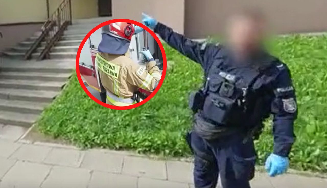 "Słychać jak woła". Strażacy nie czekali. Natychmiastowa reakcja