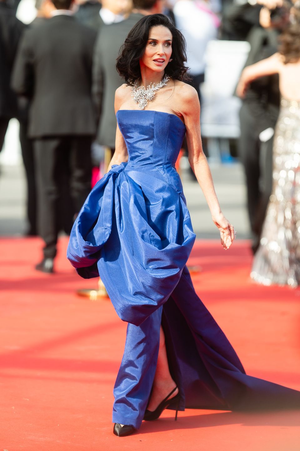 Demi Moore na festiwalu filmowym w Cannes