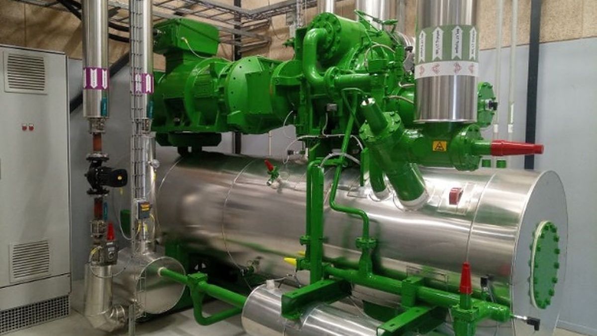 Pompa ciepła zasilana wodą ze ścieków