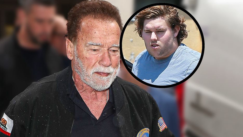 Arnold Schwarzenegger i jego syn Christopher