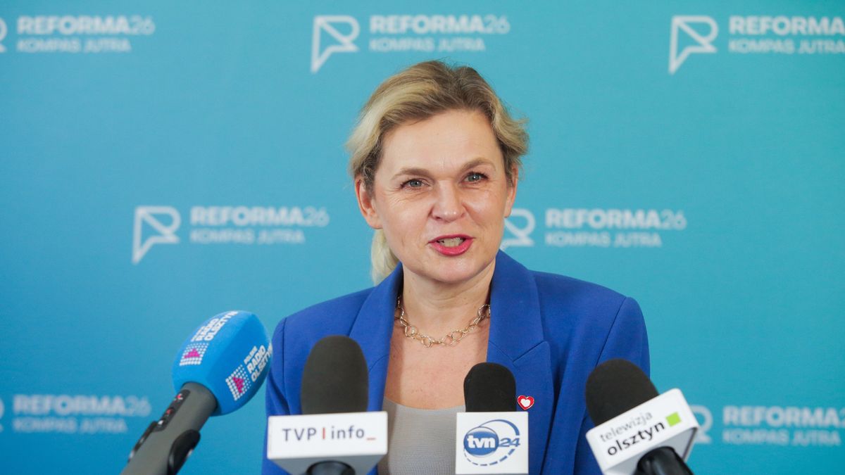 Minister Edukacji Barbara Nowacka