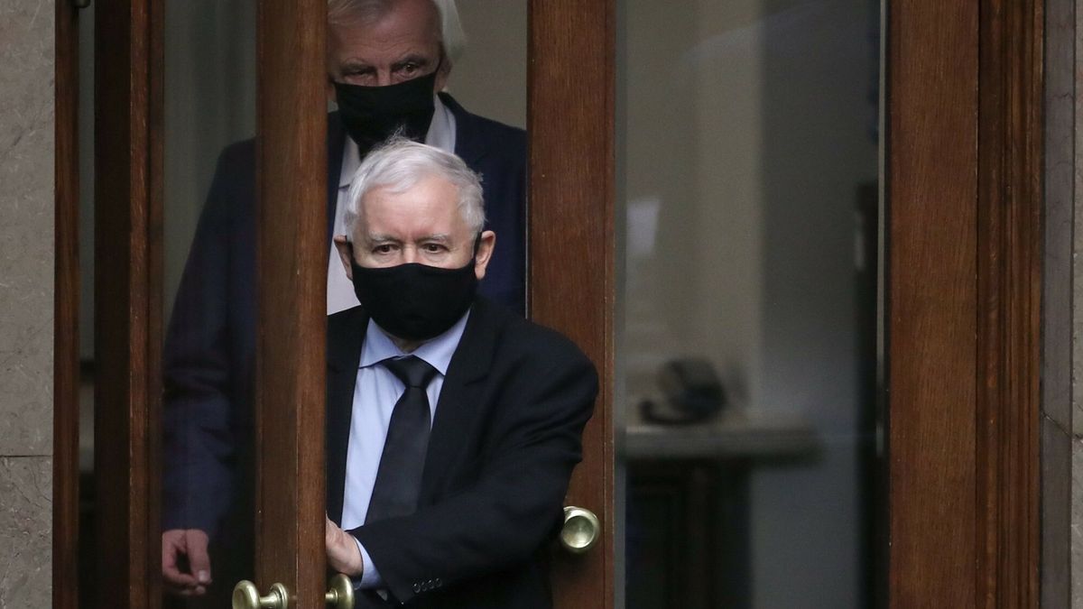 Jarosław Kaczyński w Sejmie