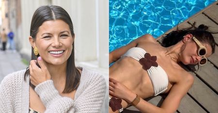 Agnieszka Sienkiewicz zapozowała w bikini nad basenem (FOTO)