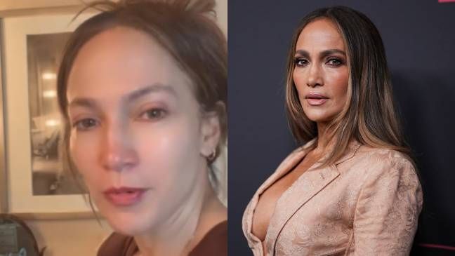 Jennifer Lopez pokazała się BEZ MAKIJAŻU
