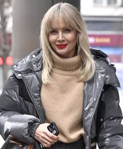 Agnieszka Woźniak-Starak szusuje na nartach. Jej zimowa stylizacja kosztowała krocie