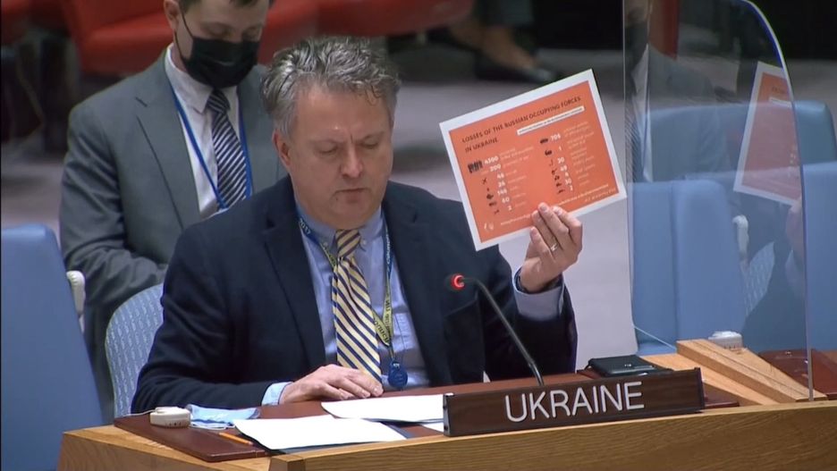 Ambasador Ukrainy przy ONZ Serhij Kysłyca