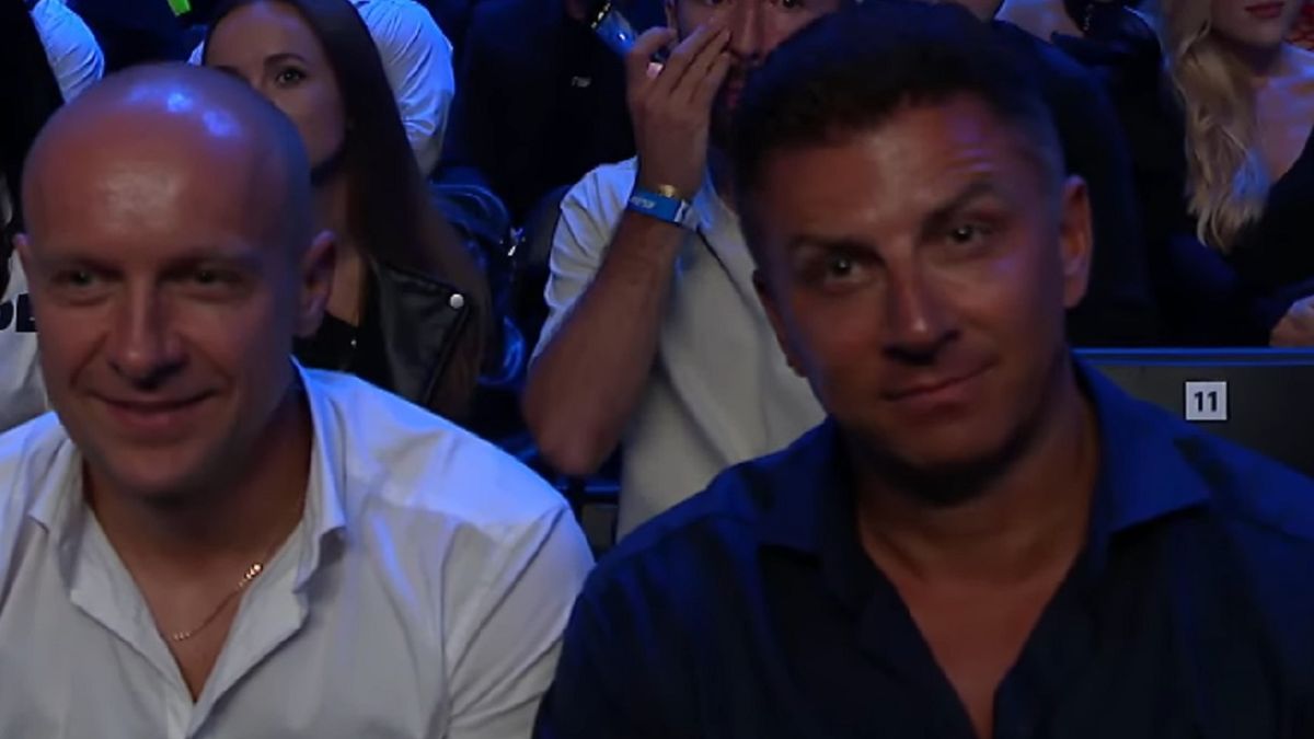 Na zdjęciu: Mateusz Borek i Szymon Marciniak