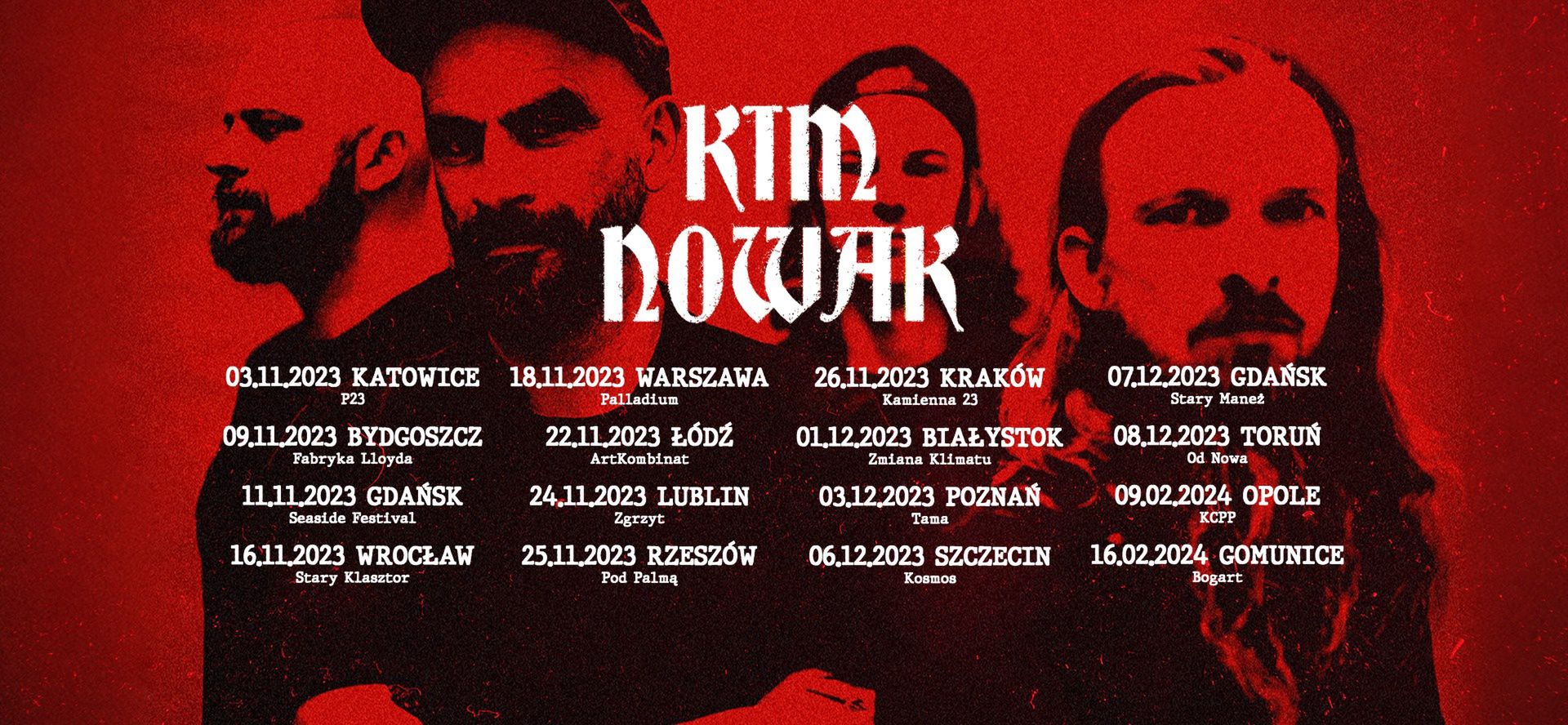Kim Nowak rusza w trasę 